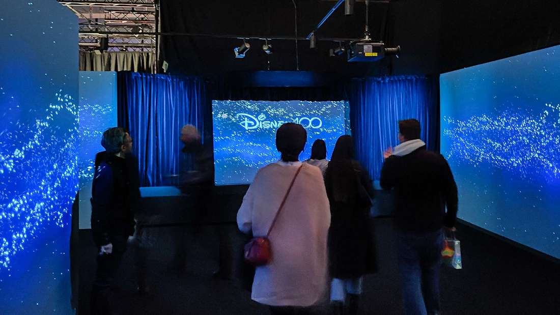 Die ersten Bilder von „Disney 100: Die Ausstellung“ in der kleinen Olympiahalle