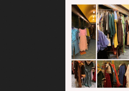 Kostümverkauf im Theater