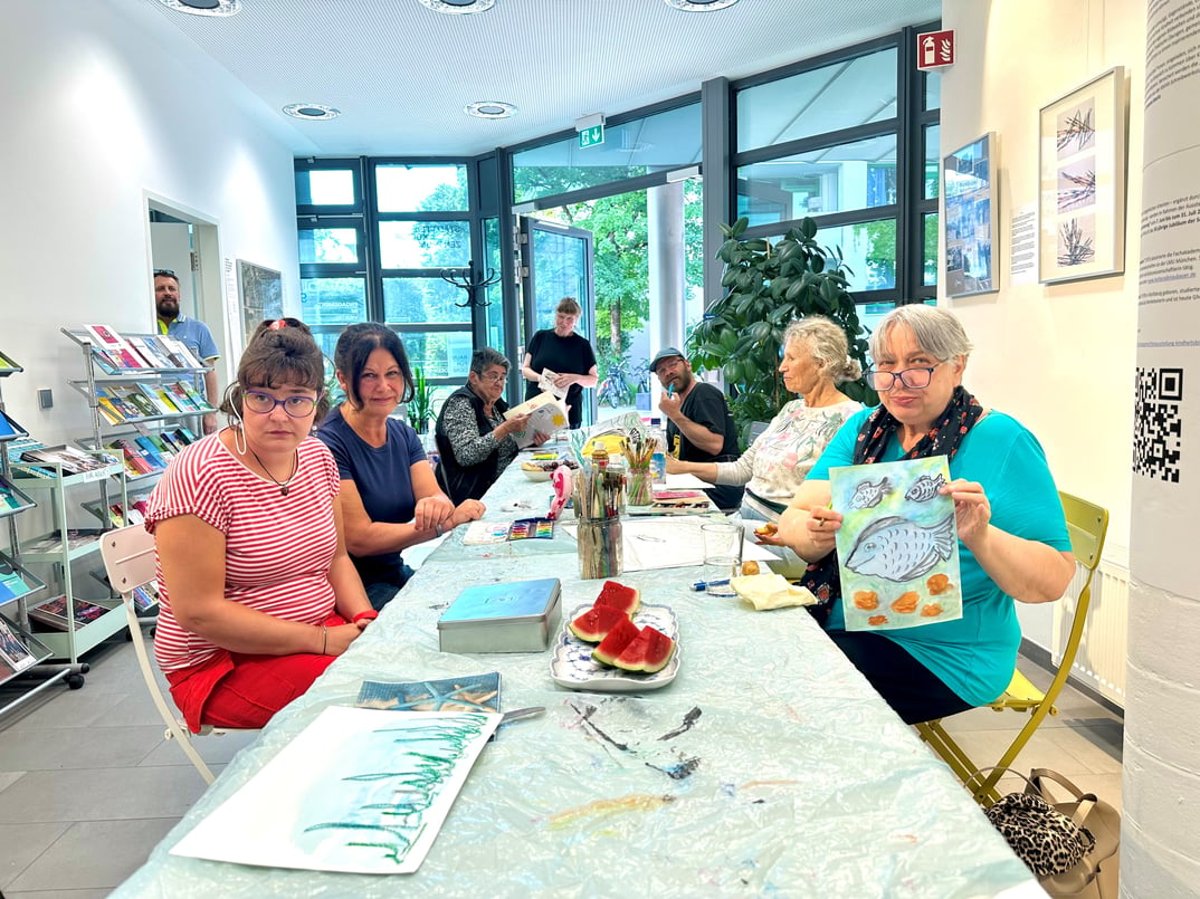 Kunst·begegnungen: Eine offene Kunstwerkstatt in Hadern