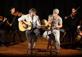 Simon & Garfunkel – Tribute meets Classic – Graceland Duo mit Streicherquartett und Band