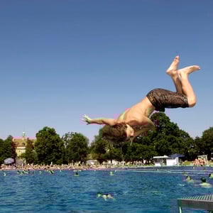 Schyrenbad: das älteste Freibad in München