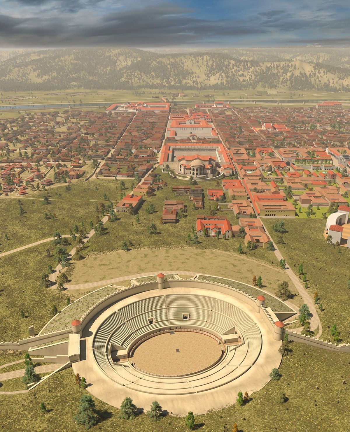 Leben und Sterben im Amphitheater der Stadt Augusta Treveror