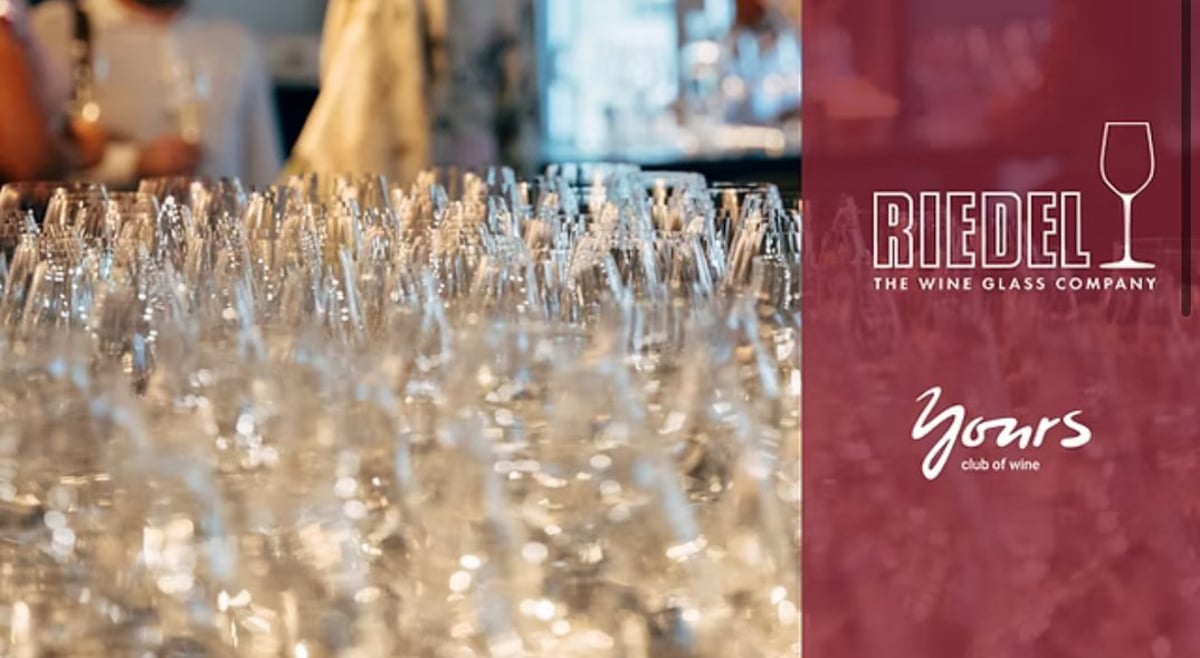 Riedel Wine Glas Experience im YOURS Club of Wine
