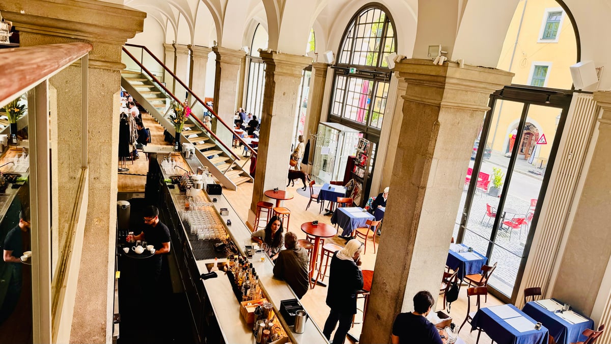 Oskar Maria Brasserie im Literaturhaus