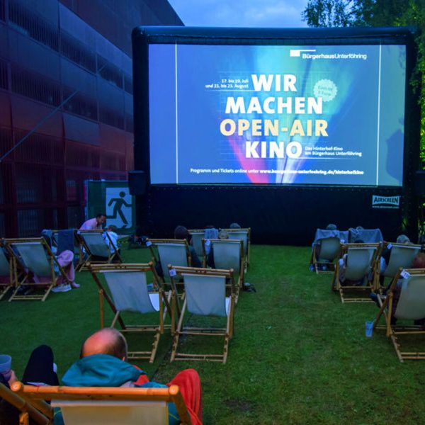 Open-Air-Kino München: Hinterhofkino am Bürgerhaus Unterföhring