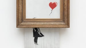 En Detail: Banksy – Girl Without a Balloon im MUCA – Bis 11.5. verlängert