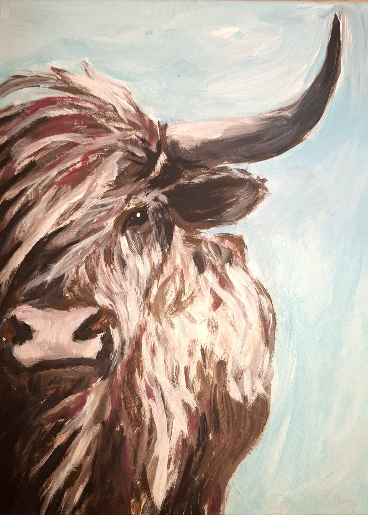 breakfast artparty *freaky highlandcattle