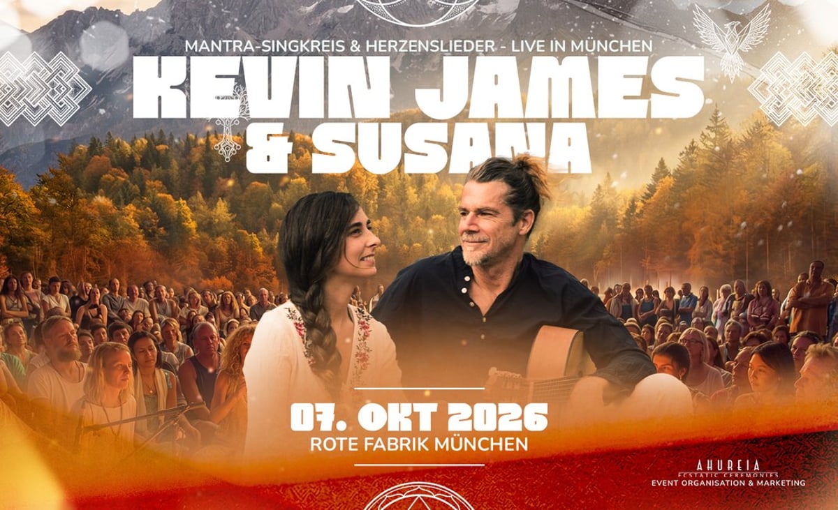 Kevin James & Susana – Mantra-Singkreis – Live in München