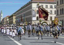 Der Trachten- und Schützenumzug zur Wiesn 2025