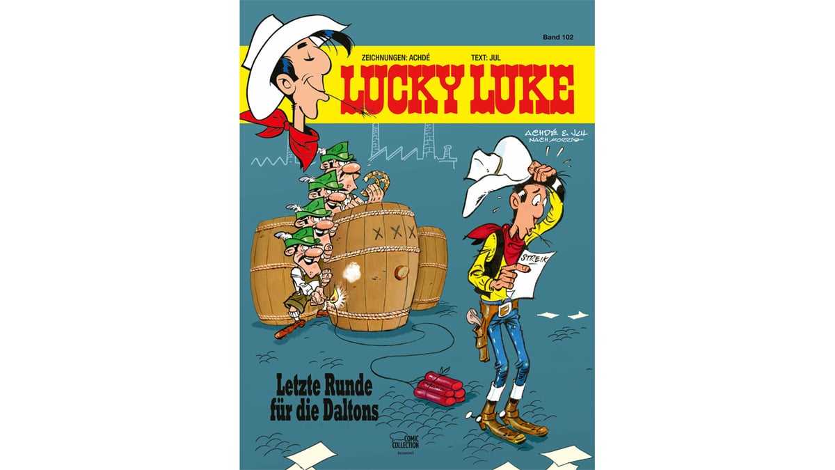 Lucky Luke kommt im nächsten Heft nach „Neu-München“!