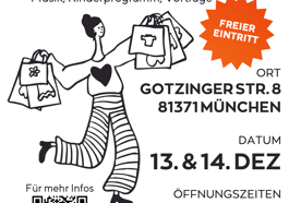 Secondhand Bazar mit Dunkelerlebnis, Musik & Kinderaktionen