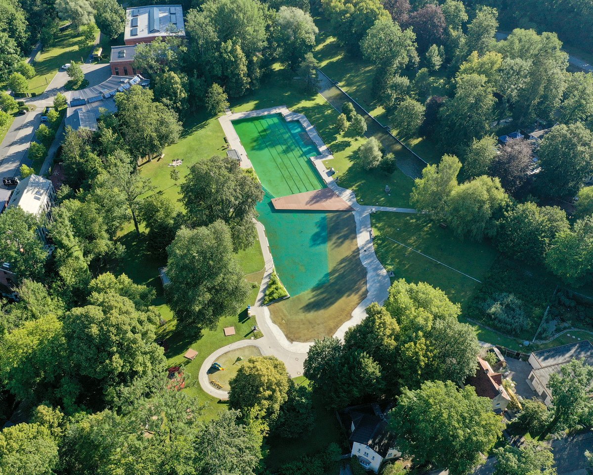 Freibad München / Freibäder München: Naturbad Maria Einsiedel München