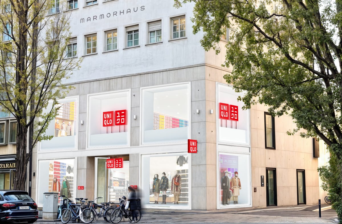 Uniqlo München feiert Eröffnung
