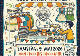 Schul-Flohmarkt am Albert-Einstein-Gymnasium Harlaching