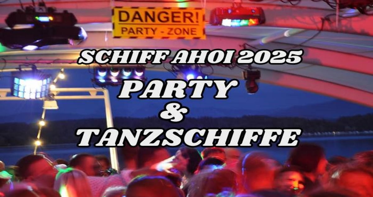 Party- und Tanzschiffe – Feel the waves – Chiemsee Party Cruise