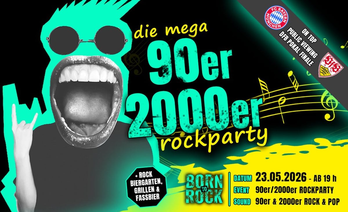 Die 90er / 2000er Rocknacht –  Born to Rock Special