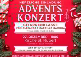 Interkulturelle Adventskonzerte – Gitarren & Gesang