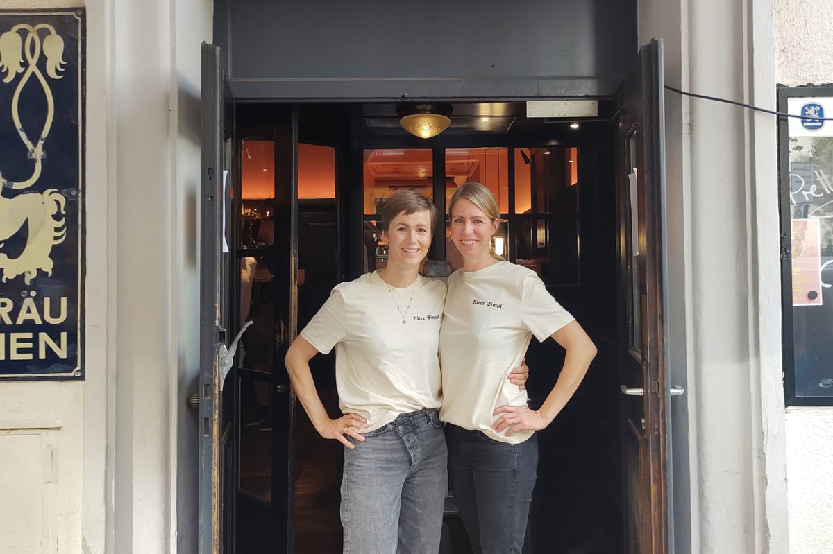 Eva und Sina vom Alten Simpl