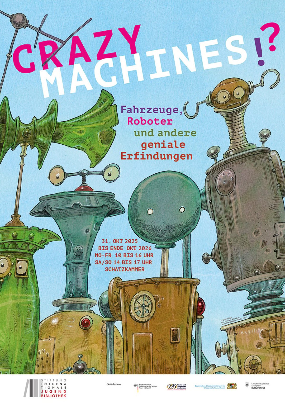 Crazy Machines!? Fahrzeuge, Roboter und andere geniale Erfindungen