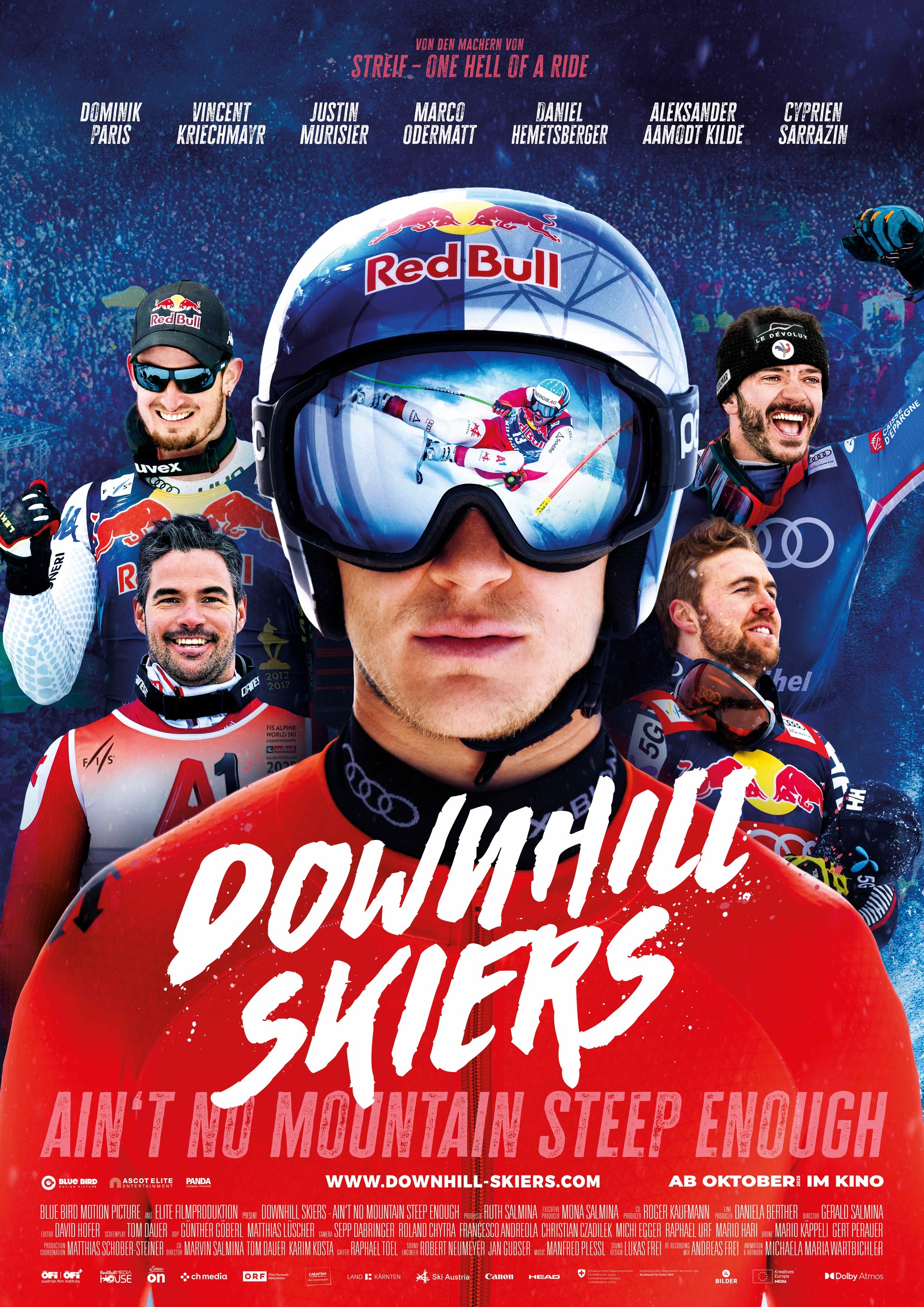 Downhill Skiers - Ain