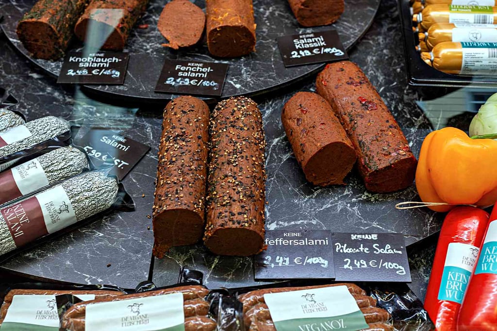 Die Vegane Fleischerei in der Frauenstraße