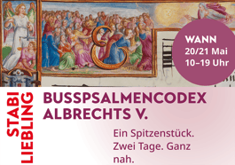 StabiLiebling: Bußpsalmencodex Albrechts V.
