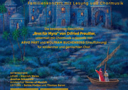 Das Nikolauswunder-Familienkonzert mit Lesung und Chormusik