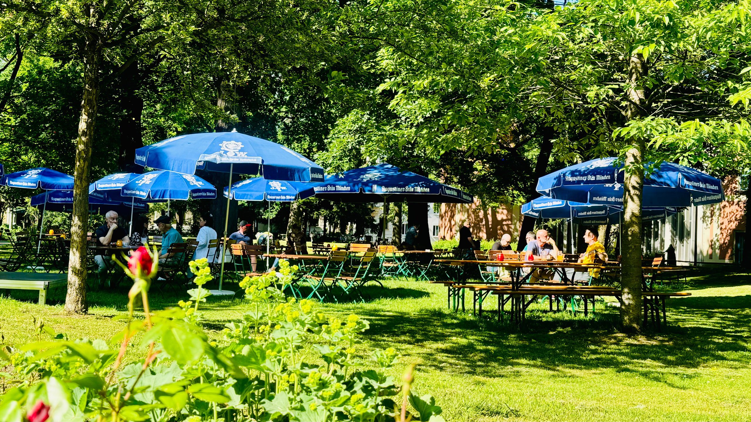 Ein fescher Biergarten