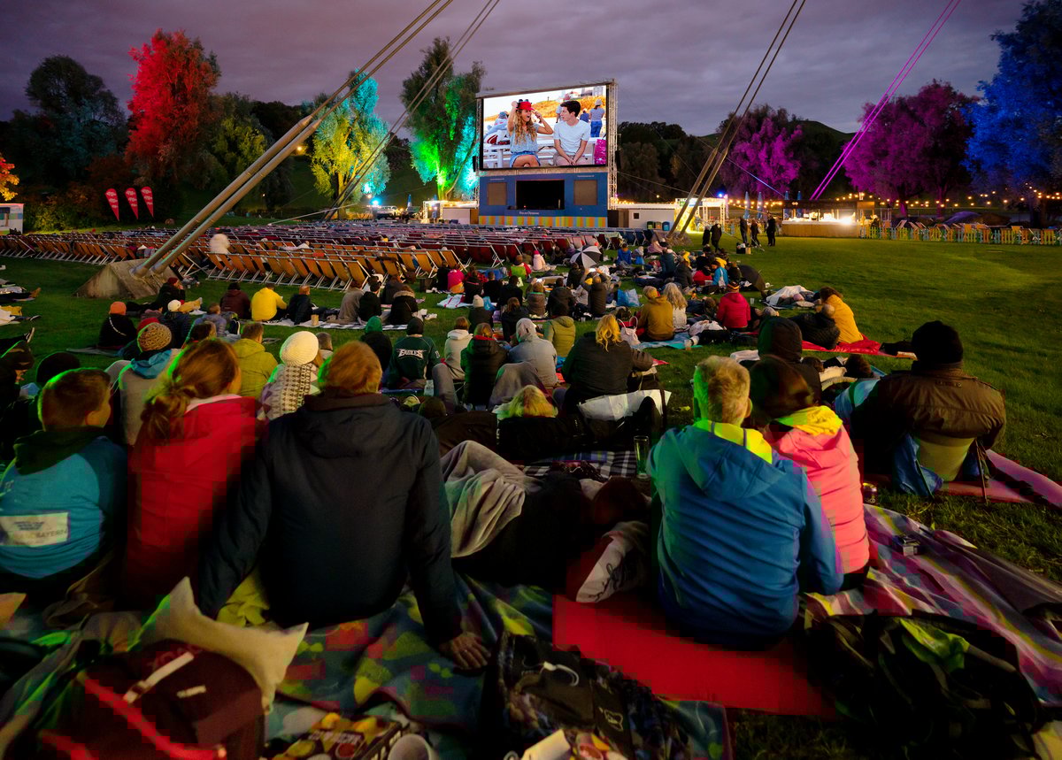 Open Air Kino München: Kino am Olympiasee