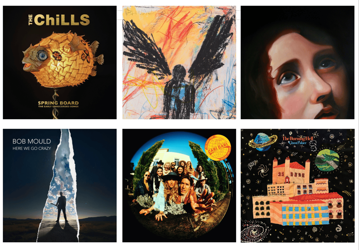 Platten aus nah und fern für den April