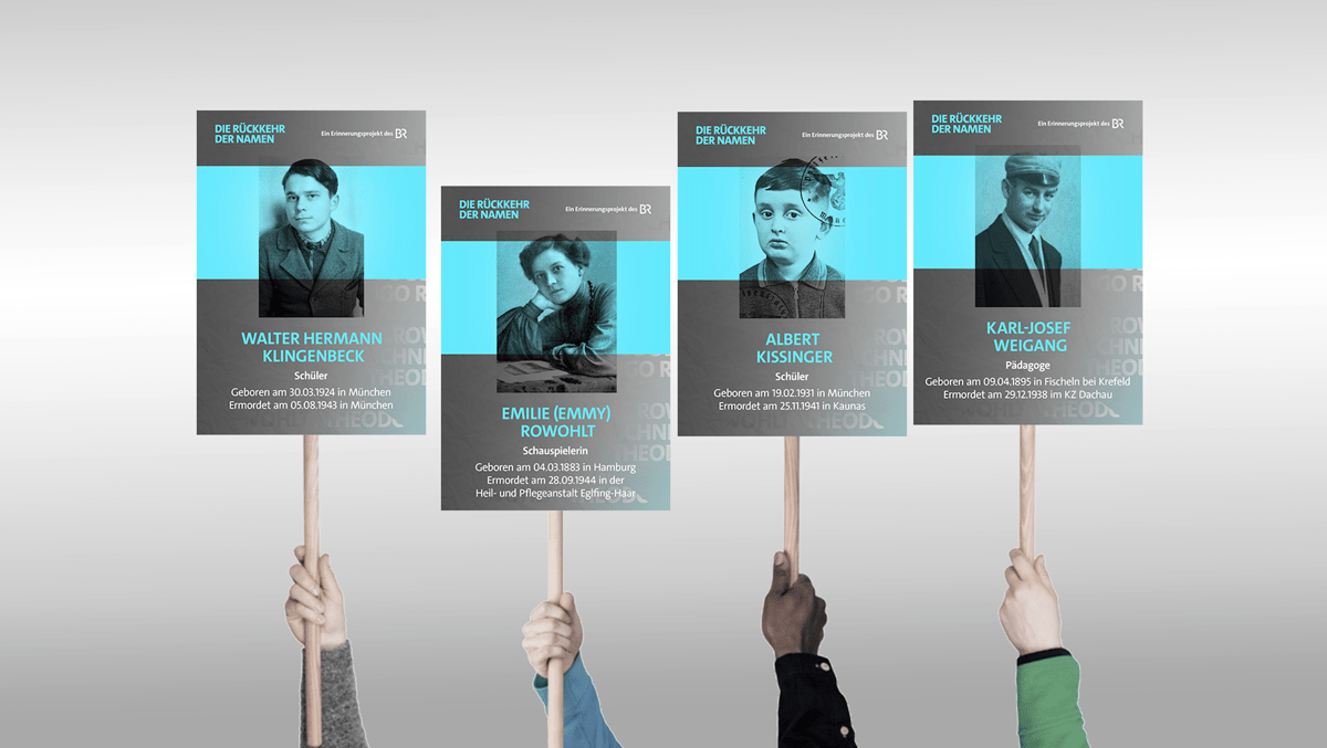Erinnerungsprojekt „Die Rückkehr der Namen“