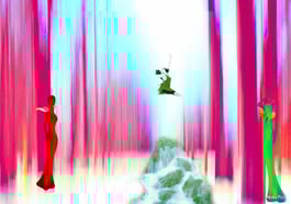 In ferner Zukunft daheim – Digitale Collagen von Marlen Peix