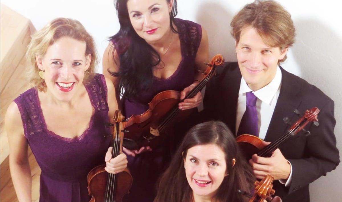 Künstler hautnah: AroC Quartett