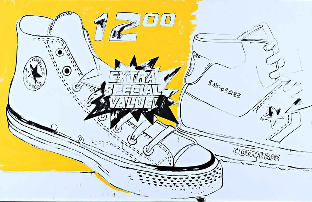 Andy Warhol - Converse Extra  Special Value, 1985/86