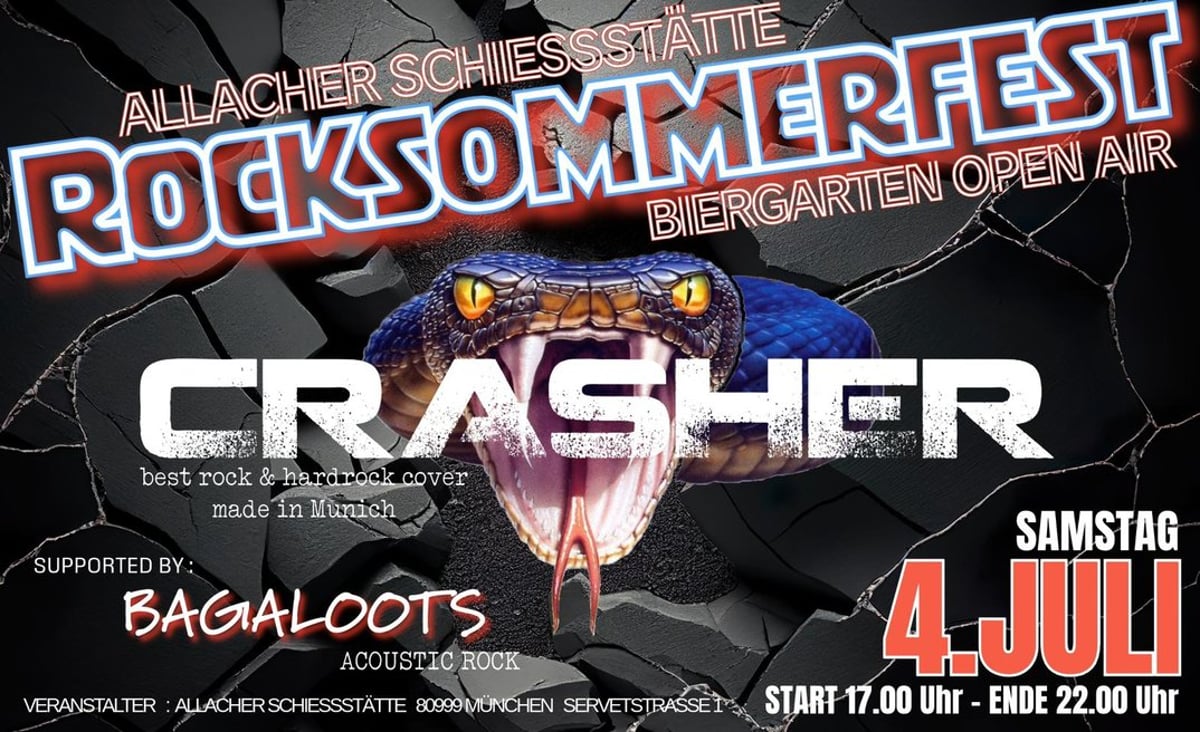 Rocksommerfest mit Bagaloots & Crasher