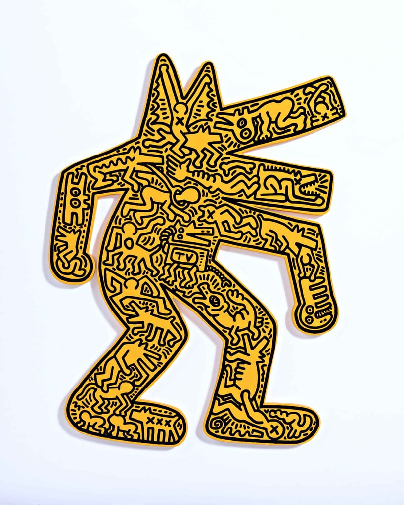 Keith Haring - Dog,  1986