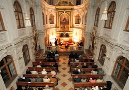 Weihnachtskonzert im Max-Joseph-Saal bei Kerzenschein