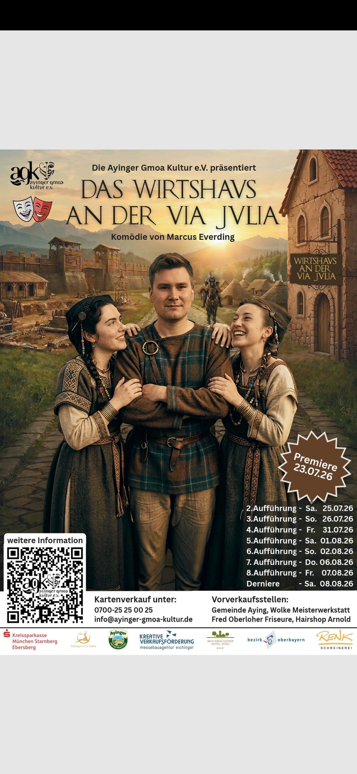Das Wirtshaus an der Via Julia