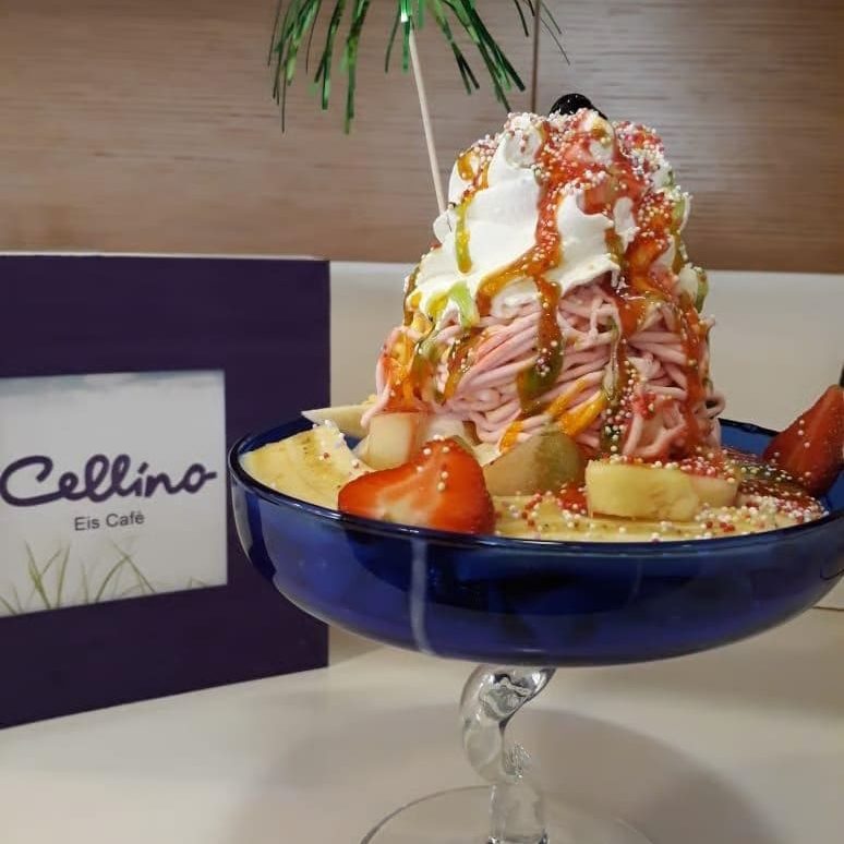 Tour de Eis / Eisdiele: Cellino