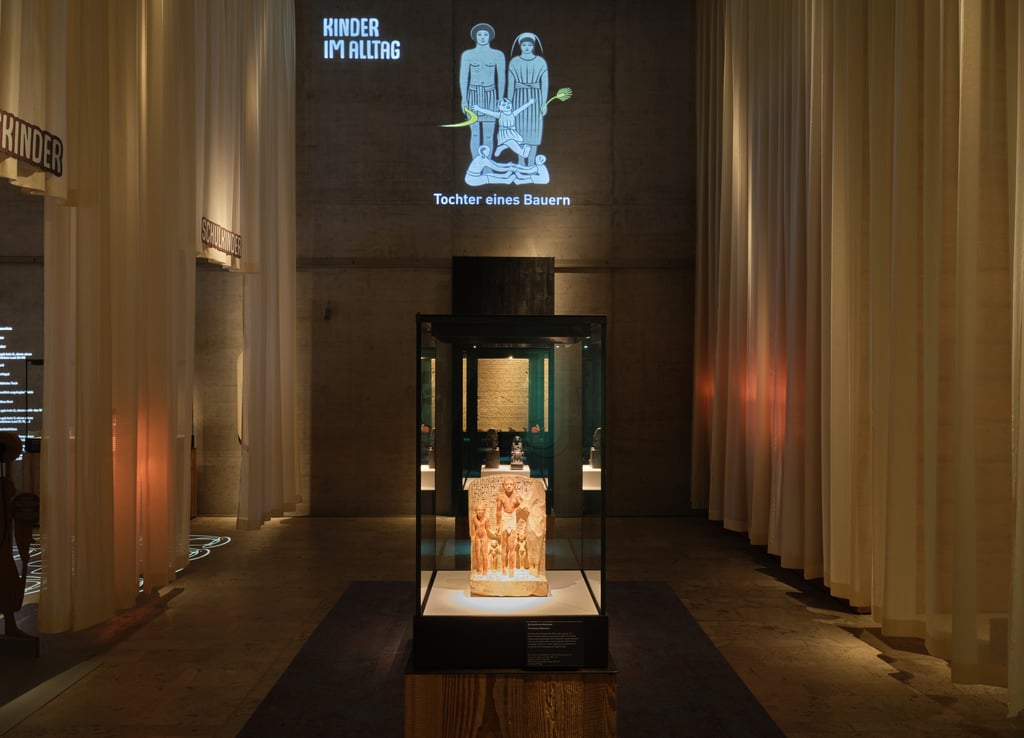 Ansicht Ausstellung Kindheit am Nil im SMAEK in München