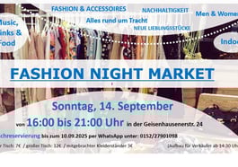 Fashion Night Market