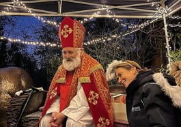 Nikolaus kommt in den Tierpark Hellabrunn