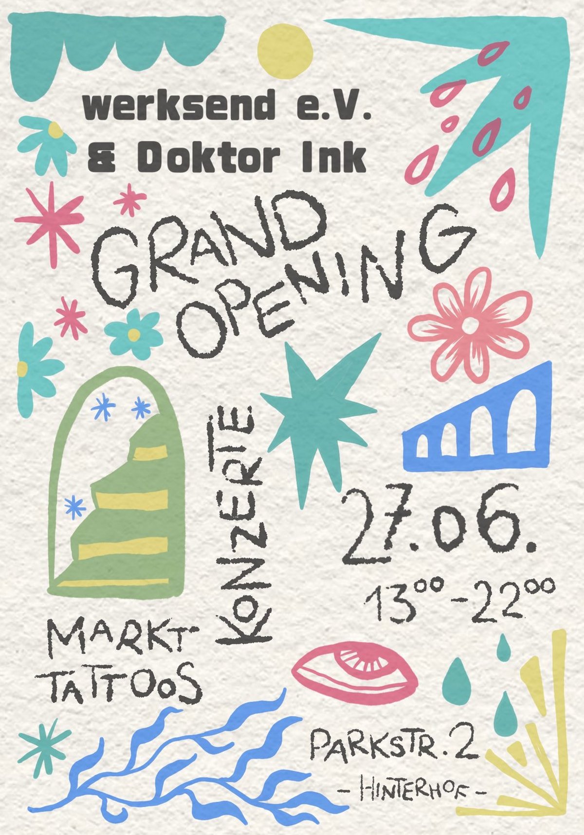werksend e.V. und Doktor Ink – Grand Opening