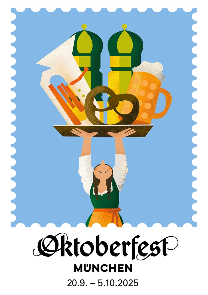Wiesn-Plakat 2025: Das ist das neue Oktoberfestplakat
