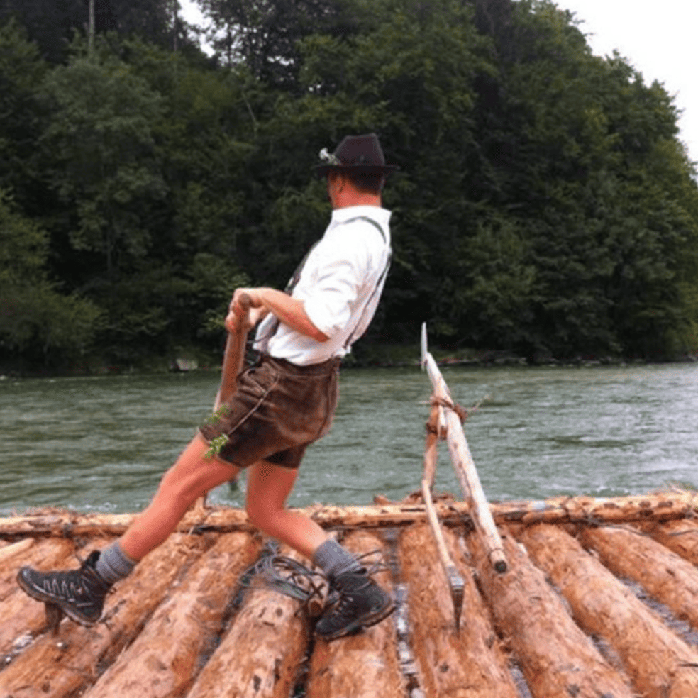 Au-Haidhausen: Floßfahrt Isar