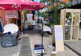 democraticArts’Speakers’Corner auf dem JuKi-Festival