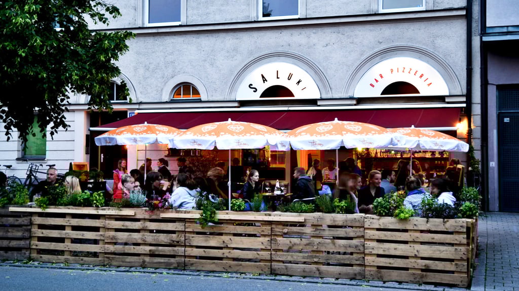 Schanigärten München: Saluki