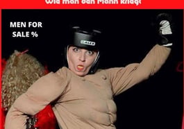 Männerschlussverkauf