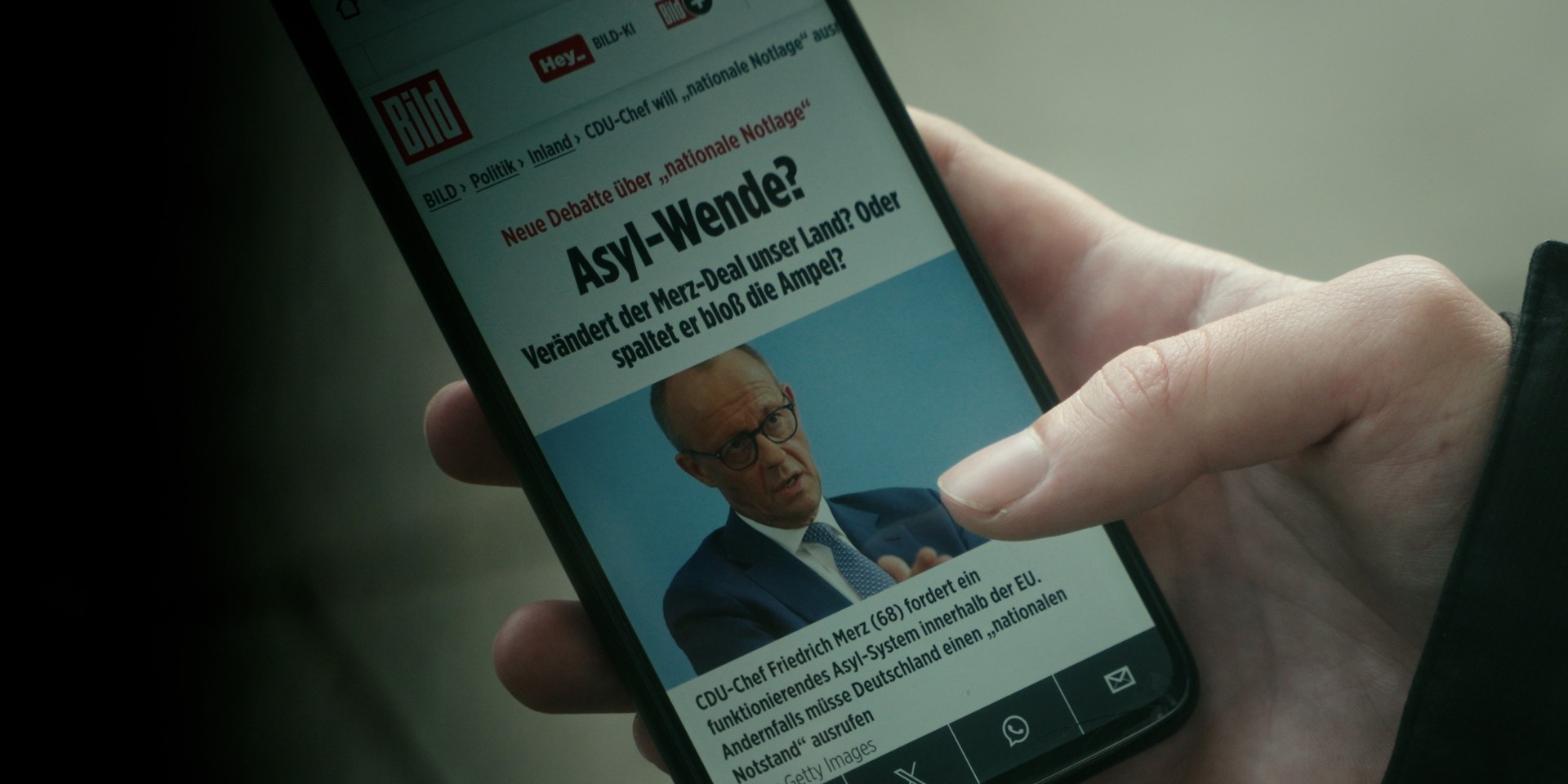 Bilder aus Kein Land für niemand - Abschottung eines Einwanderungslandes