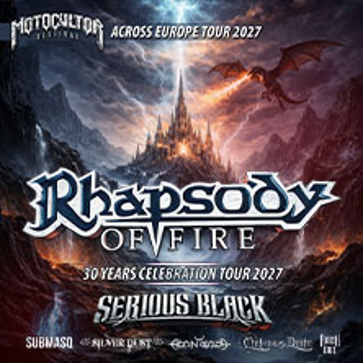 Rhapsody Of Fire + Serious Black